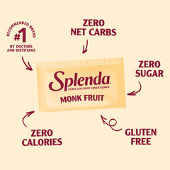 SPLENDA close-up of powder texture highlighting sugar-like feel