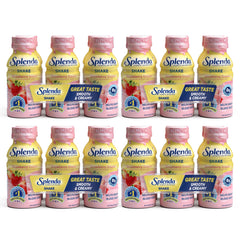 SPLENDA front packaging showing 24-pack and benefits for easy stocking