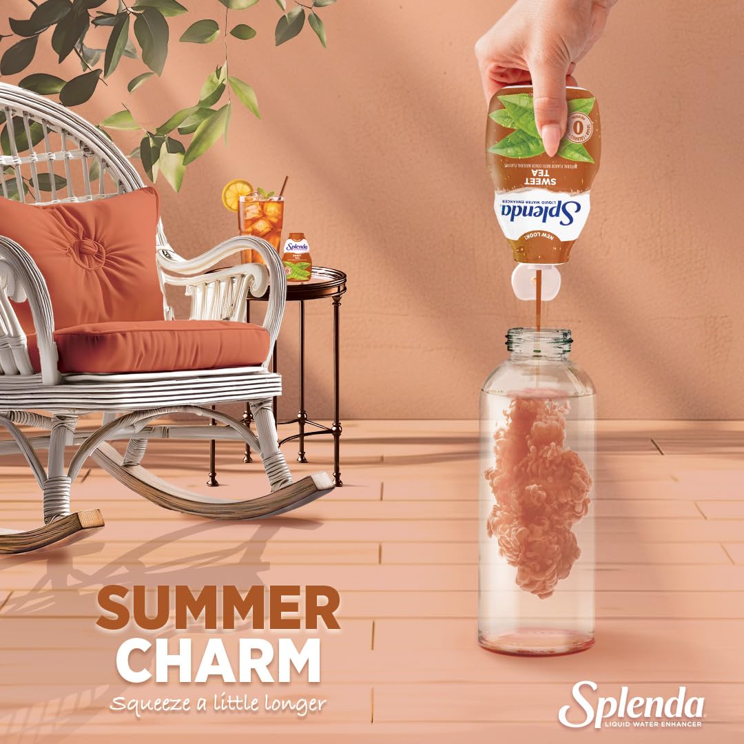 SPLENDA three bottles arranged to show included variety pack