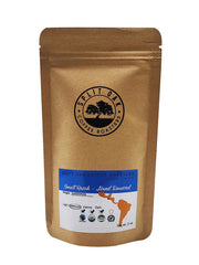 Split Oak Coffee Roasters whole bean texture close-up illustrating roast color and quality