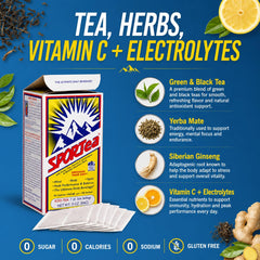 SPORTEA pour into glass demonstrating pourability and refreshing look