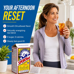 SPORTea cold-brew pitcher in fridge demonstrating easy quart brewing convenience
