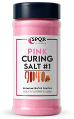 SPQR Seasonings front packaging showing 1.5 lb bottle and quick cure benefits