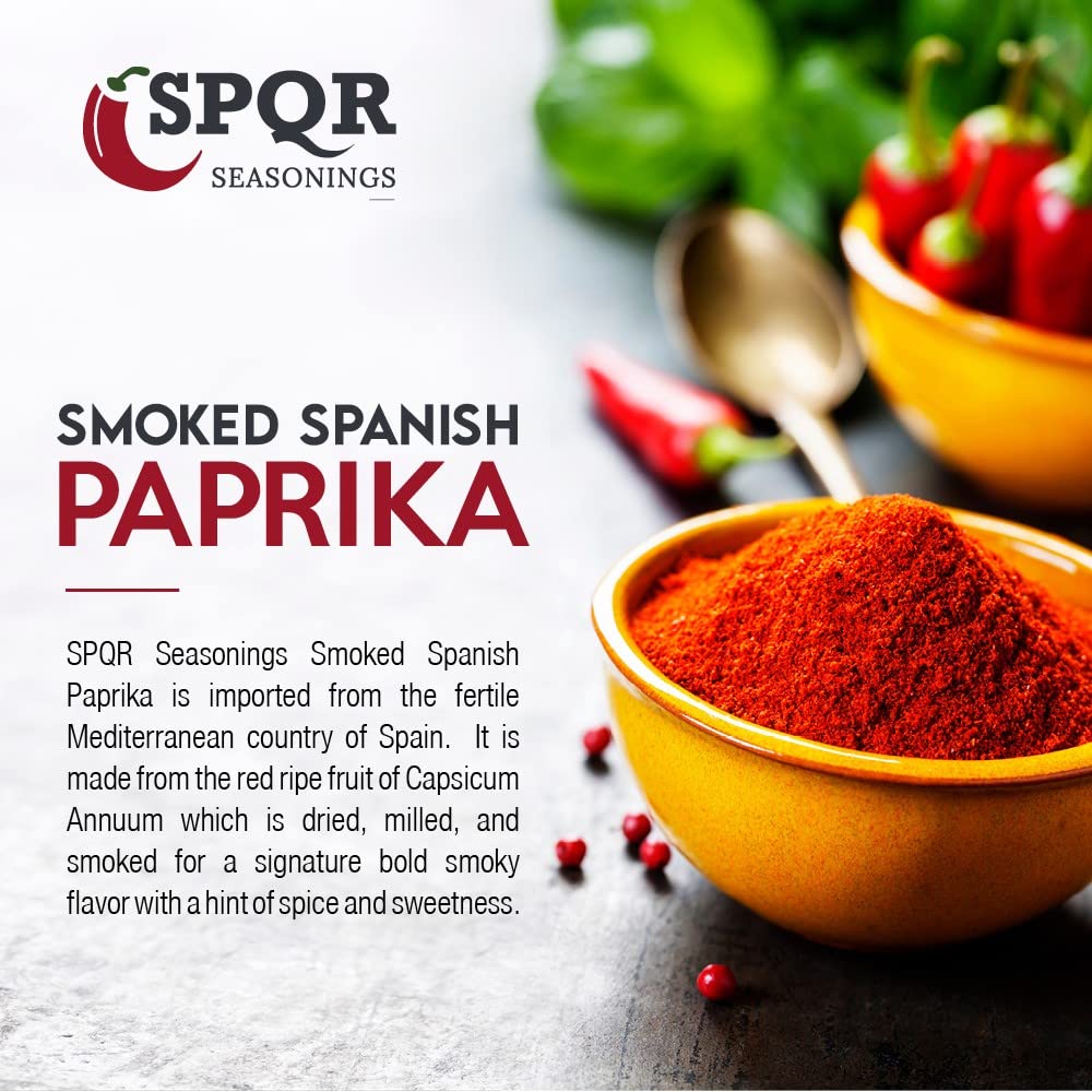 7-ounce SPQR Seasonings jar next to common spice jar to show generous size advantage