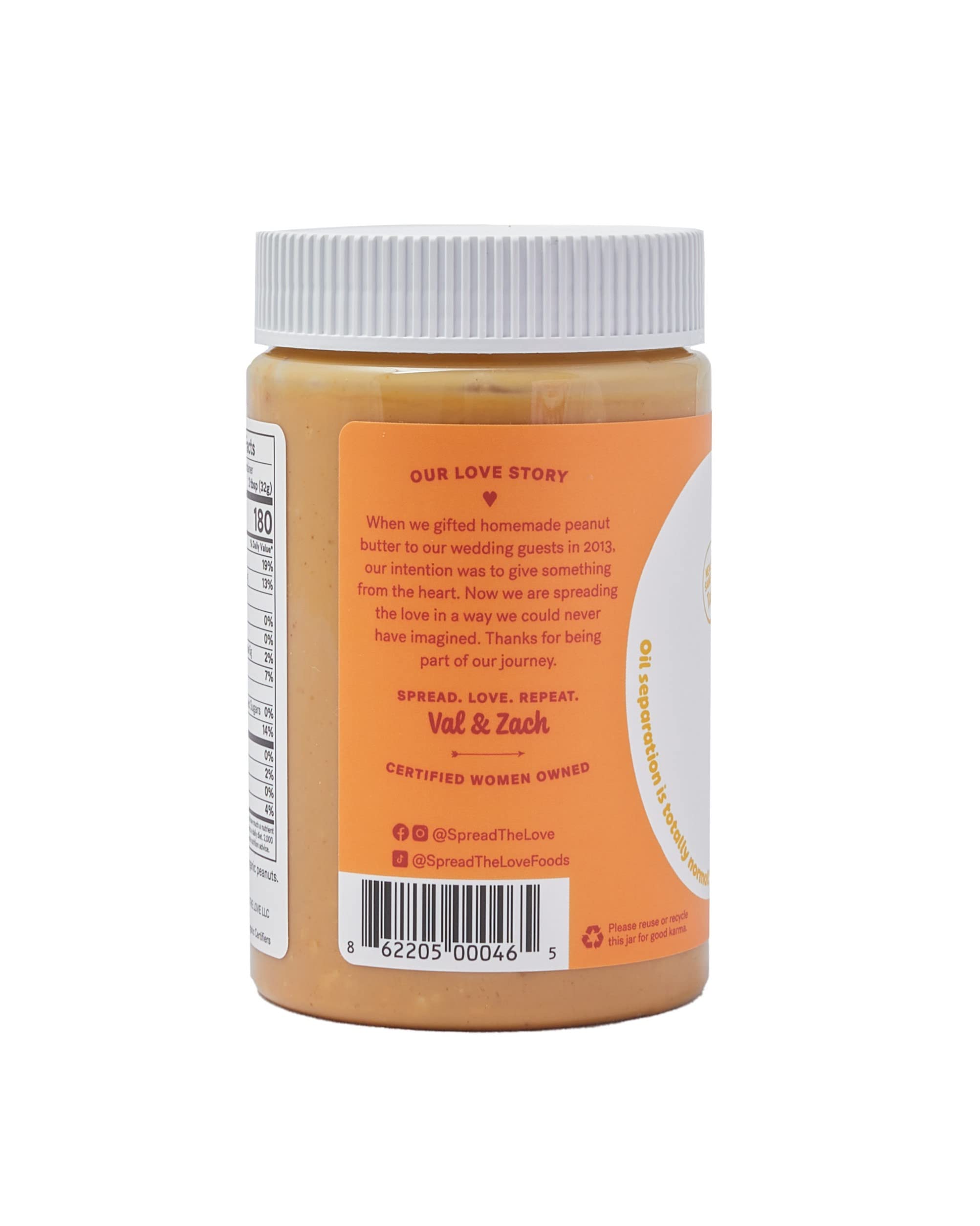 Spread The Love three-pack arranged for pantry stocking convenience