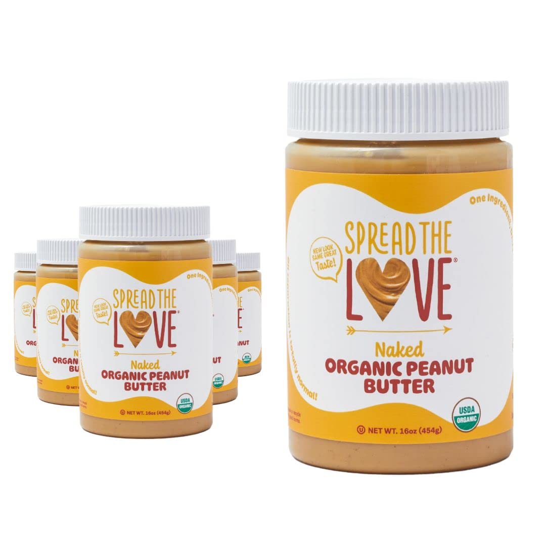 Spread The Love front packaging showing jar and brand for pantry-ready convenience