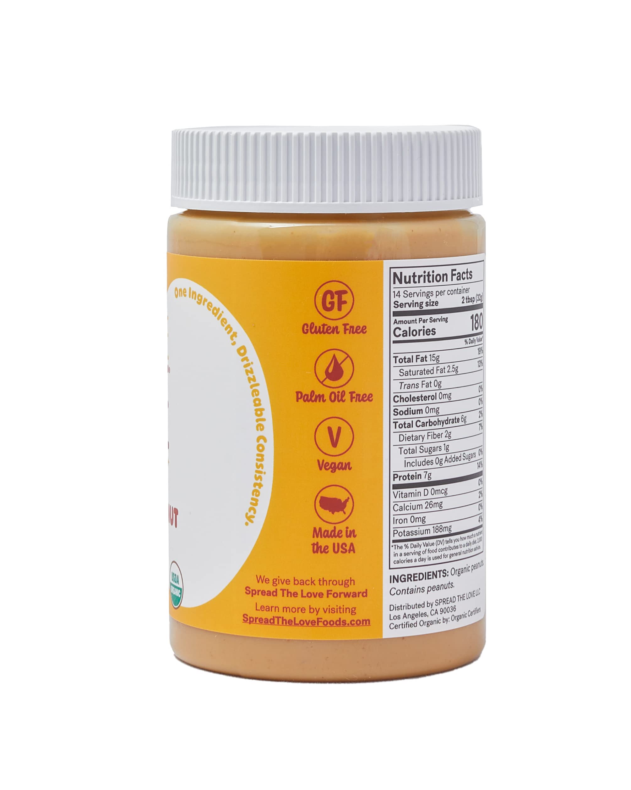 Spread The Love spread on toast demonstrating easy breakfast use and natural taste