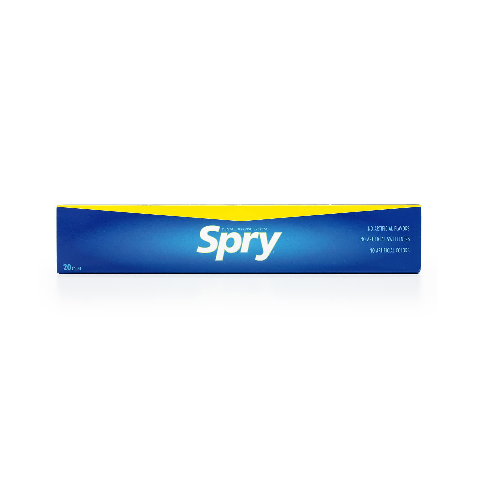 Spry blister cards on a desk showing everyday portability and on-the-go freshening