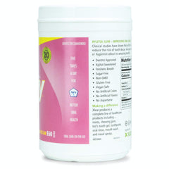Spry gum on office desk lifestyle scene, promotes on-the-go freshening