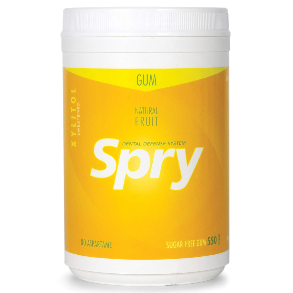Spry Fresh Fruit container in hand to show scale and bulk supply advantage