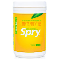 Spry lemon burst front packaging showing jar and label for quick identification