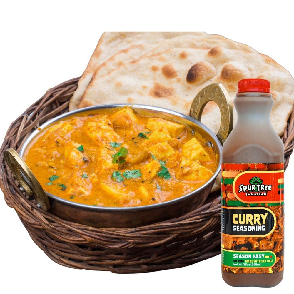 Spur Tree seasoning in kitchen scene inspiring quick Caribbean meals