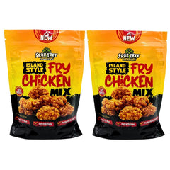Spur Tree Jamaican front packaging showing two 8 oz bags for easy pantry use