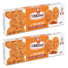 St Michel front packaging showing caramel palmiers and inviting sharing