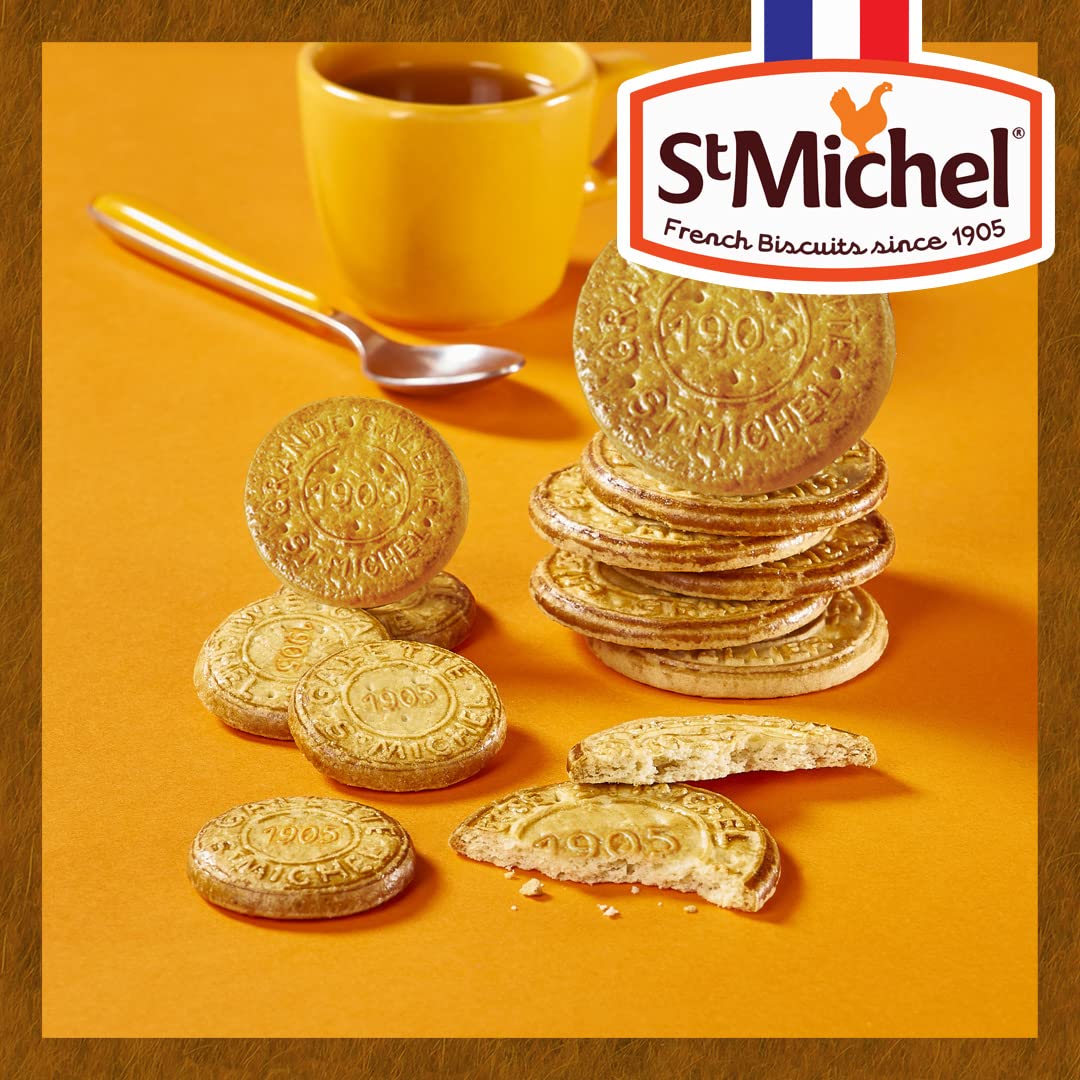 St Michel cookies on a tea table conveying elegant snack pairing benefit