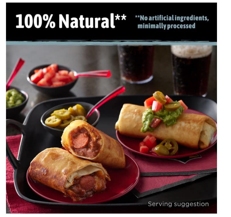 STAGG chili used as hot dog topping demonstrating versatile serving