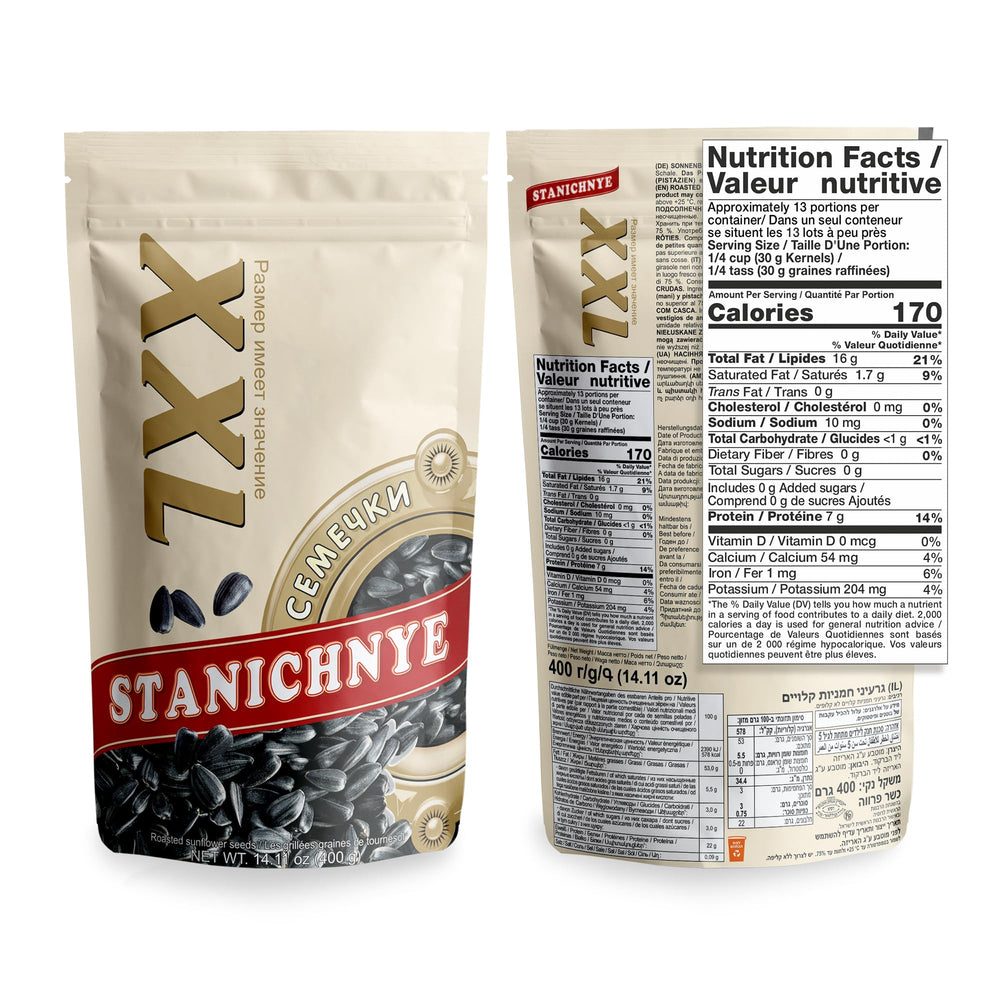 Stanichnye seeds in a serving bowl being shelled, ideal for social snacking and sharing