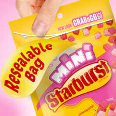 Starburst FaveREDS close-up of mini chews highlighting soft texture