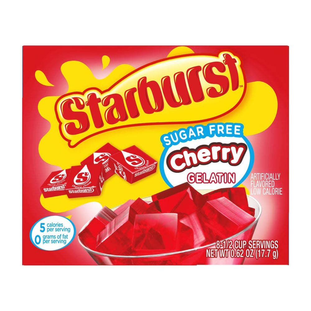 Starburst molded gummy candies made from gelatin mix shown in colorful silicone molds