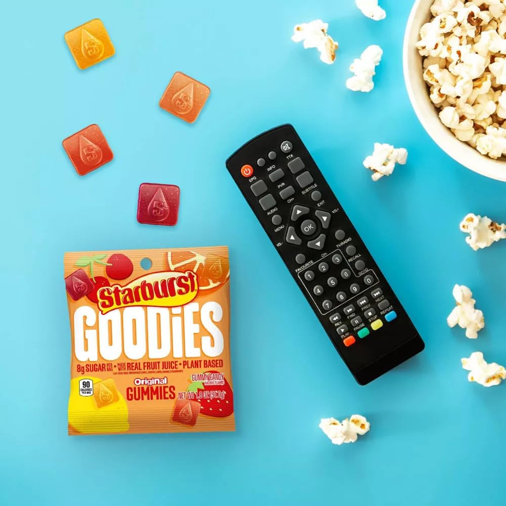 Starburst Goodies tucked into a lunchbox offering a kid-friendly treat option