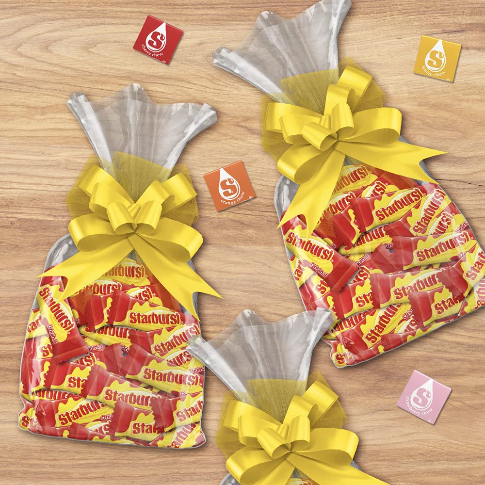 Starburst pouring into bowl for events to simplify serving and presentation