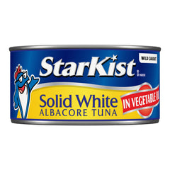StarKist open can with solid albacore fillet showcasing firm texture