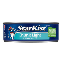 StarKist opened can top view showing tuna flakes and ready-to-eat benefit