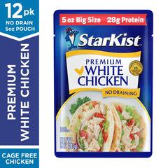 StarKist close-up of shredded chicken texture for quick protein