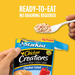 StarKist chicken salad served on mixed greens showing quick meal benefit