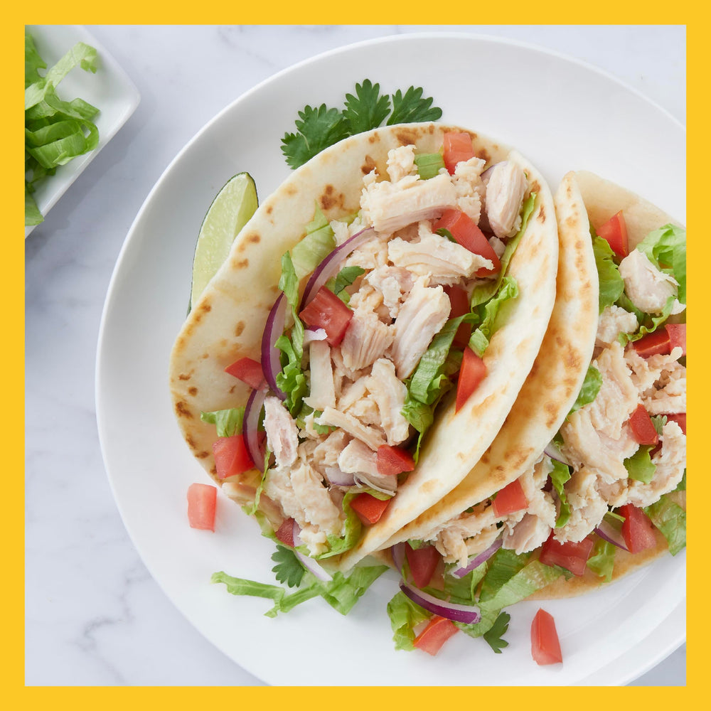 StarKist chicken served on salad adding high-protein topping