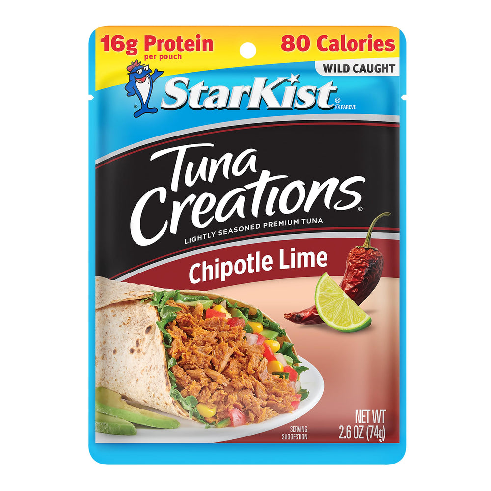 StarKist opened pouch ready to eat, convenient protein on the go