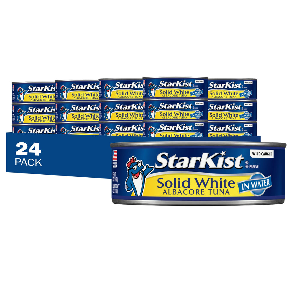 StarKist front view of 24-pack cans showing value and convenience