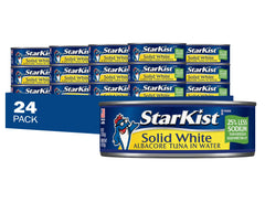 StarKist front can showing label and 25% less sodium benefit