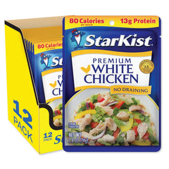 StarKist front packaging showing 2.6oz pouch and brand benefits