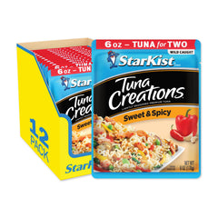 StarKist front packaging showing sweet and spicy pouch and convenience benefit