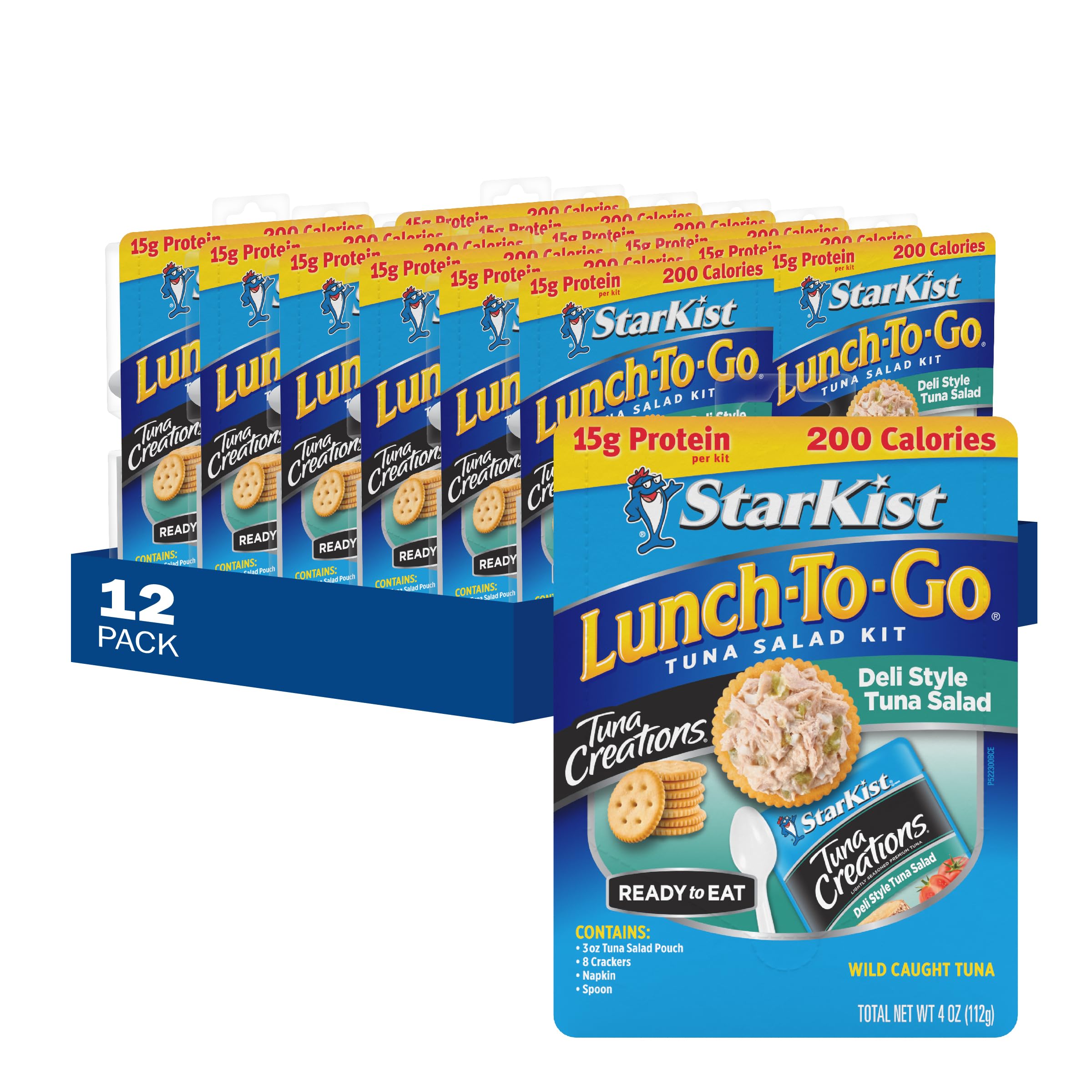StarKist front packaging showing tuna kit and branding for quick grab-and-go convenience
