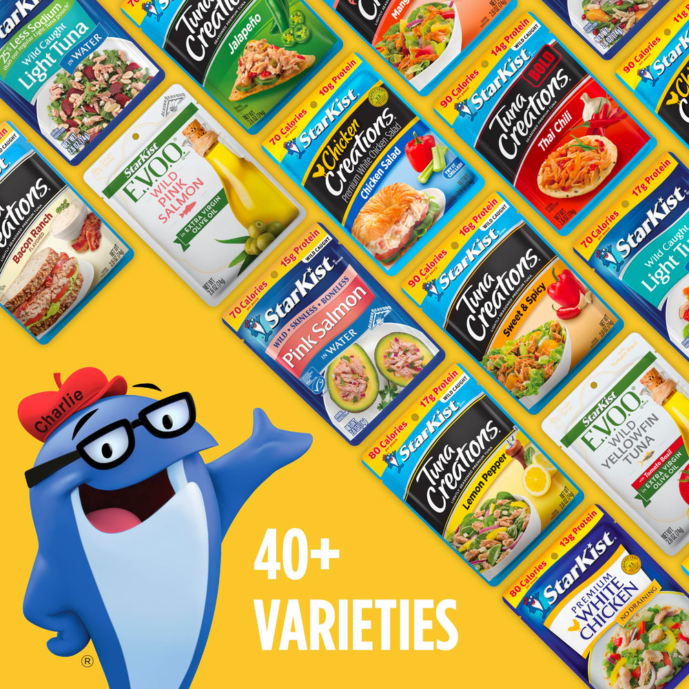 StarKist pouch in a lunchbox offering portable meal option