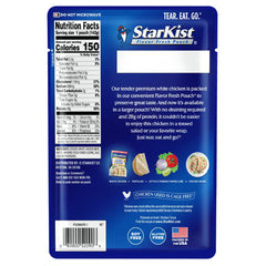 StarKist open pouch revealing ready-to-eat chicken for convenience