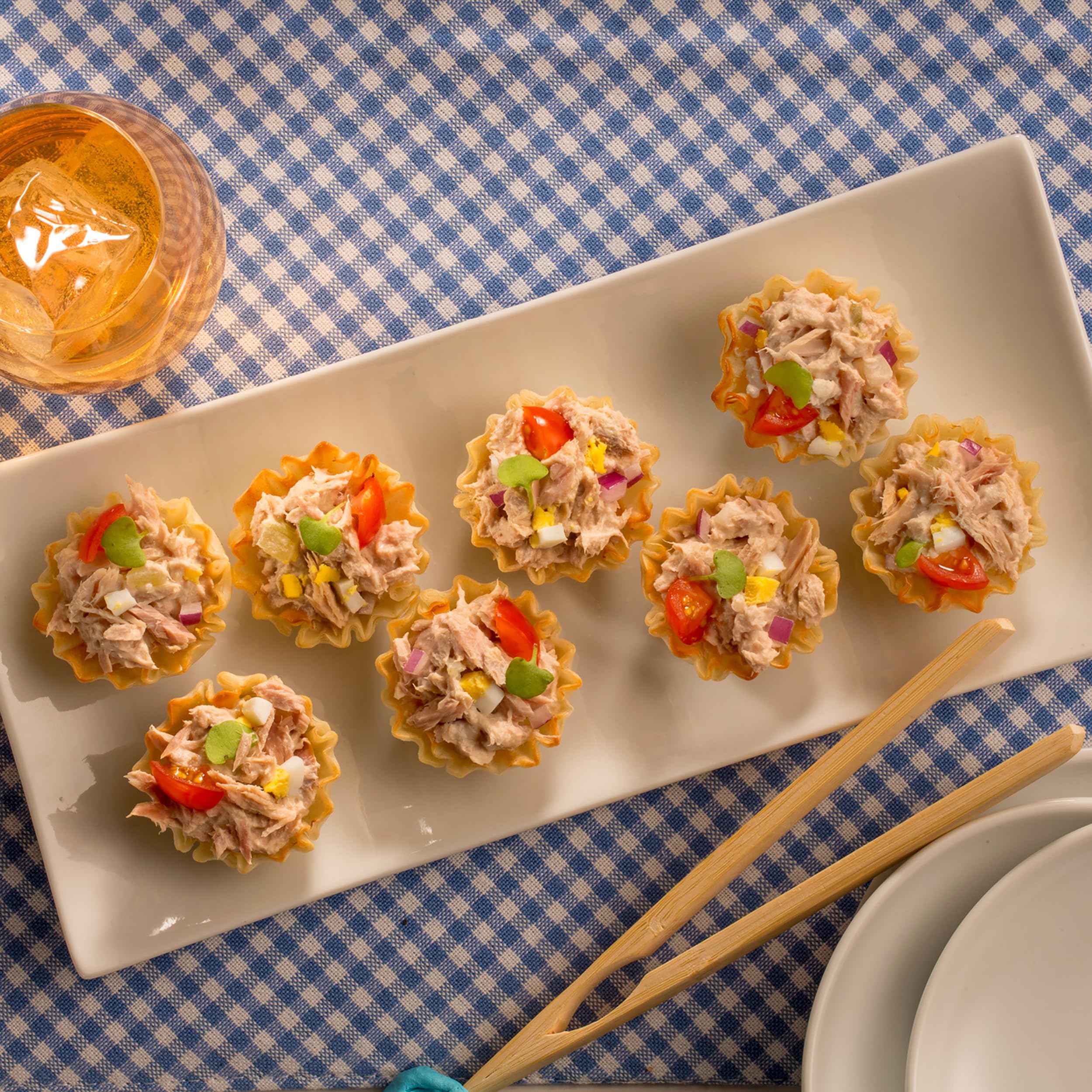 StarKist tuna salad served on crackers as a quick snack option