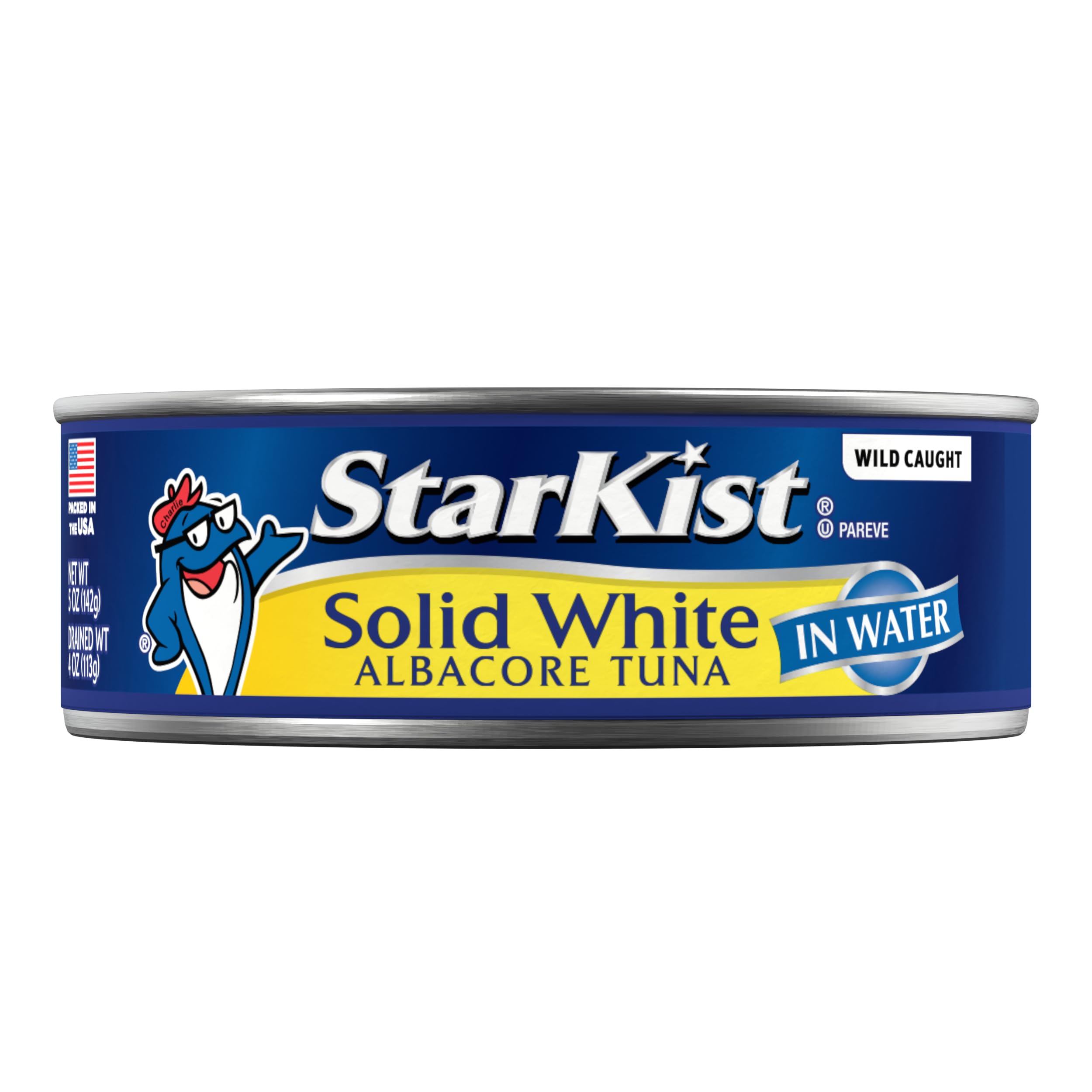 StarKist single 5 oz can top view indicating portable size benefit
