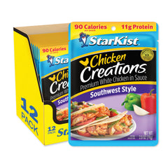 StarKist pouch front packaging showing Southwest Style and convenient portion