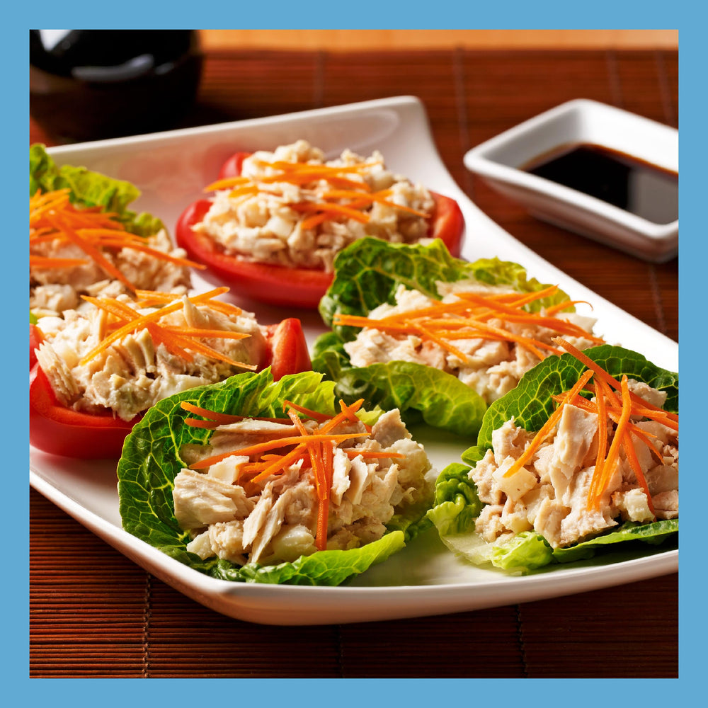 StarKist tuna salad in bowl demonstrating versatile use and fast meal prep benefit