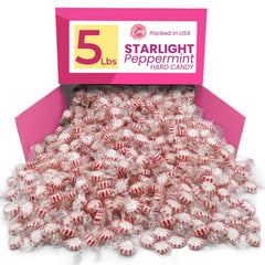 Candy Variety Pack front packaging showing 5 lb bag and branding benefit freshness