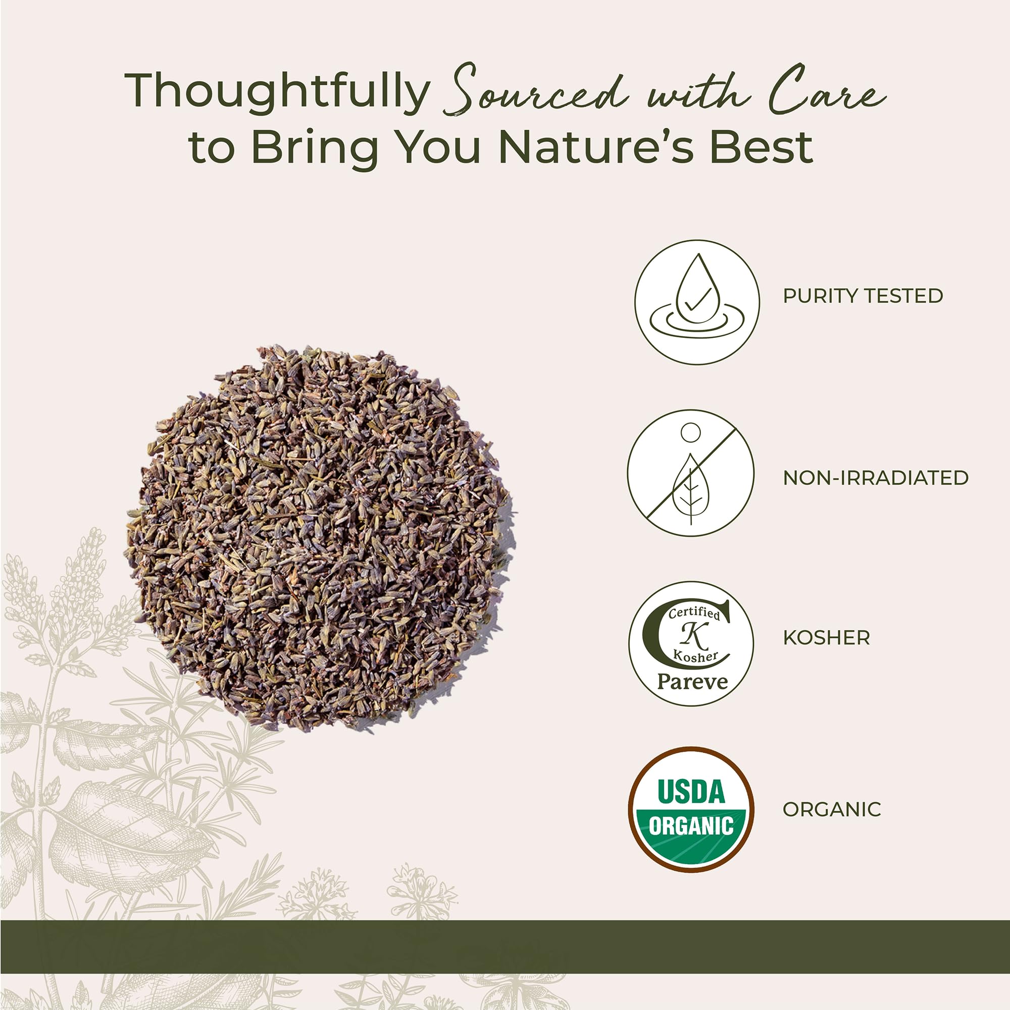 Starwest Botanicals lavender used in homemade soap demonstrating texture and natural scent