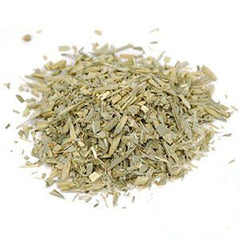 Starwest Botanicals oatstraw front pouch showing resealable bag and clear label for freshness