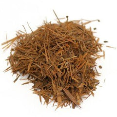 Starwest Botanicals pau d'arco bark front packaging in resealable mylar bag shows label and 1 lb quantity