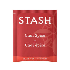 Stash tea spices close-up with cinnamon and cardamom highlighting aromatic blend