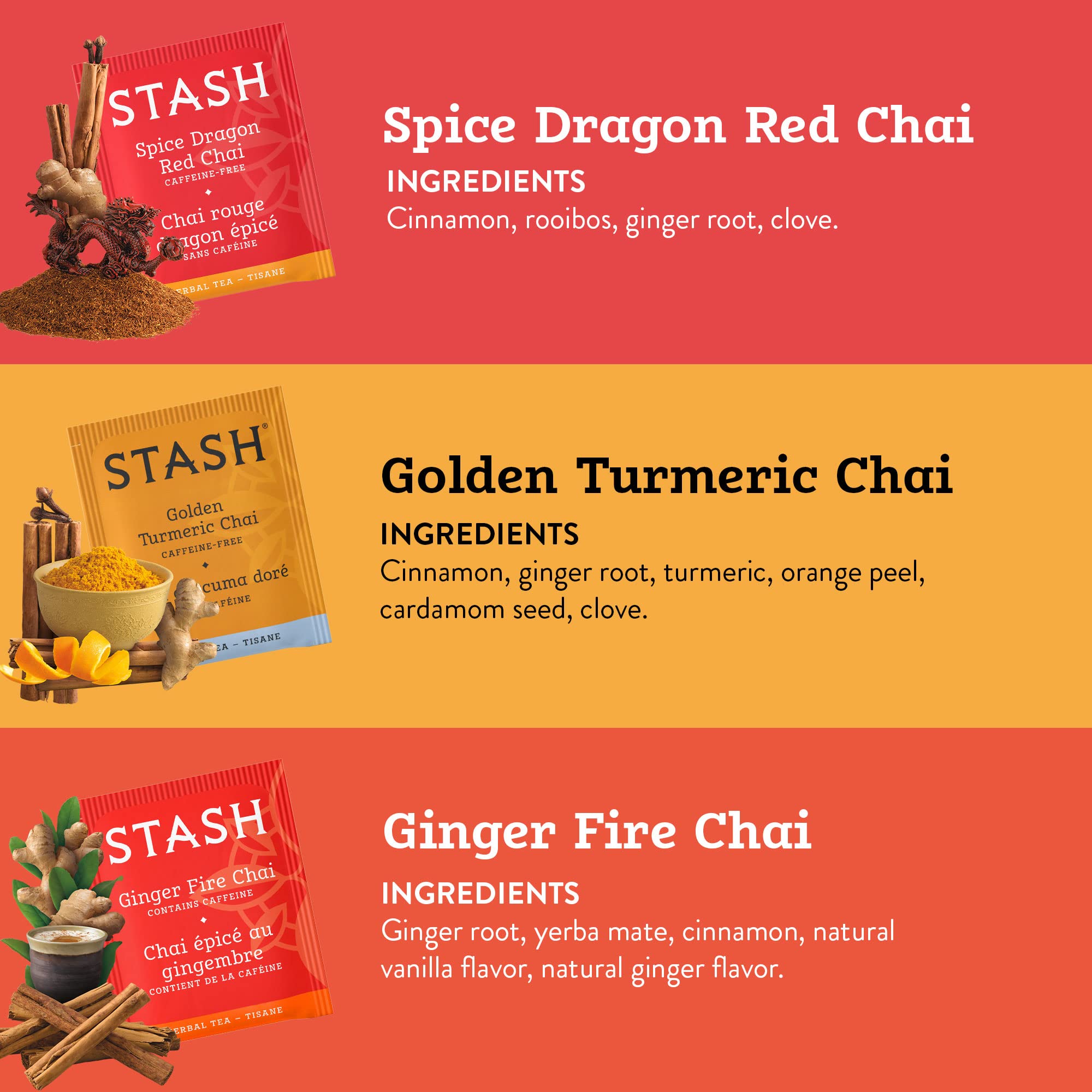 Stash tea bag steeping in mug releasing bold chai aroma for a strong cup