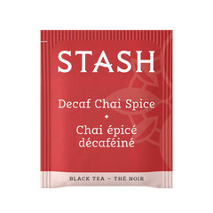 Stash close-up of individual tea bag and string, clear brand detail benefit