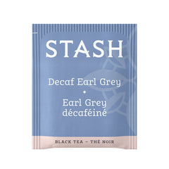 Close-up of Stash tea bag with label and string, showing premium materials and freshness